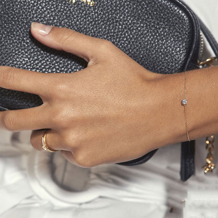 Damenarmband mit Zirkonia
