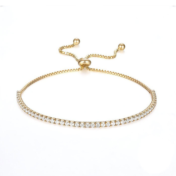 Damen Silber Tennis Armband