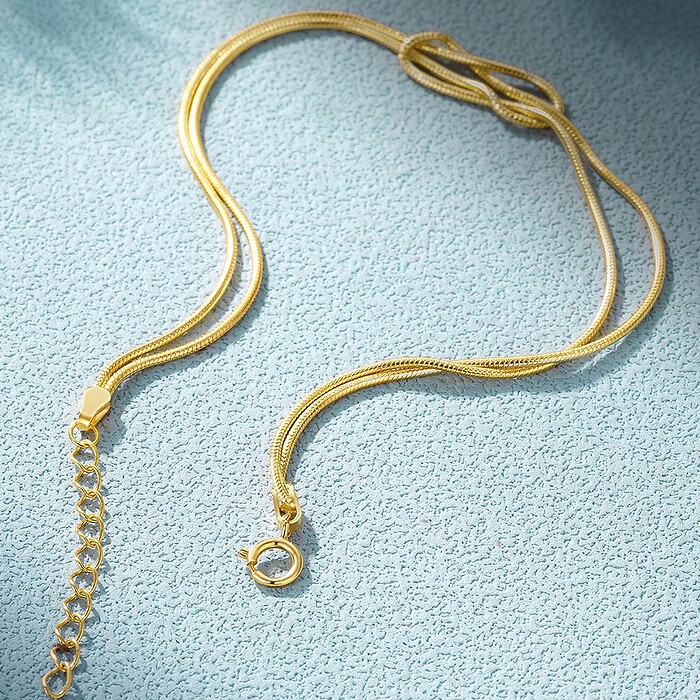Dünn Damen Armband Gold