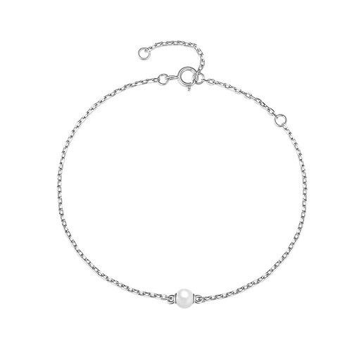 Dünn Armband aus Silber