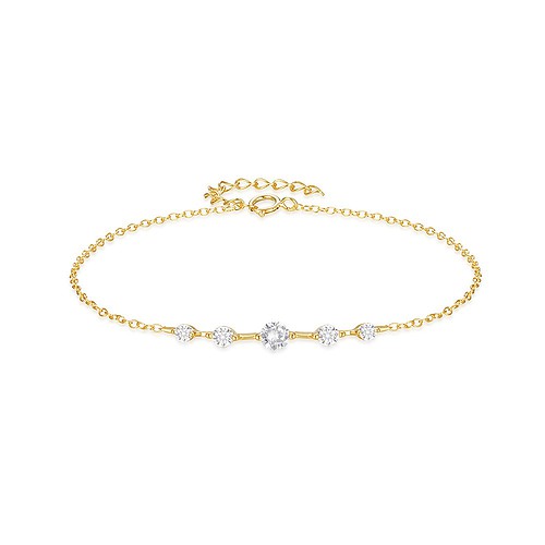 18K Vergoldet Damen Armband