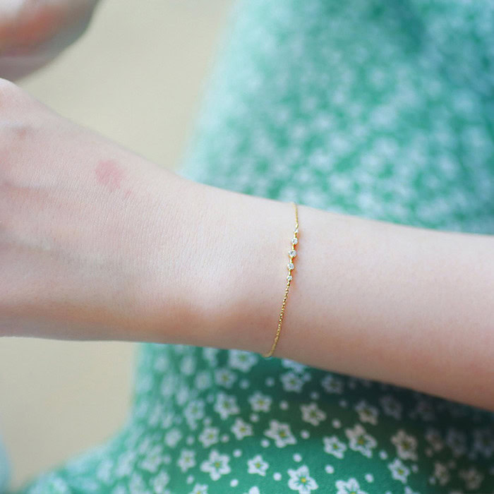 18K Vergoldet Damen Armband