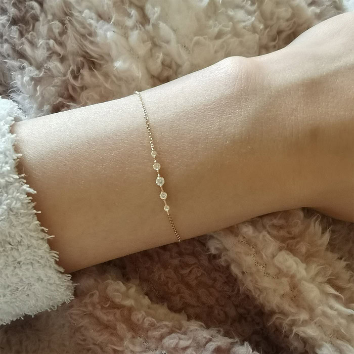 18K Vergoldet Damen Armband