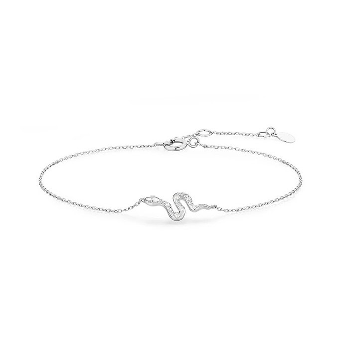 925 Silber Snake Damenarmband