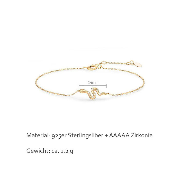Snake Damenarmband Dünn