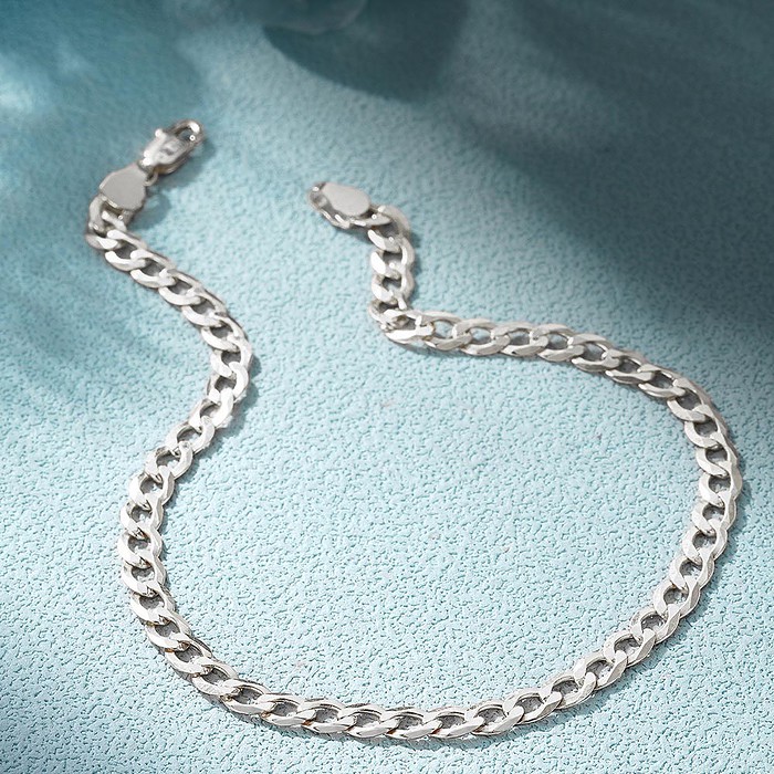 Silber Herren Armband Cuban