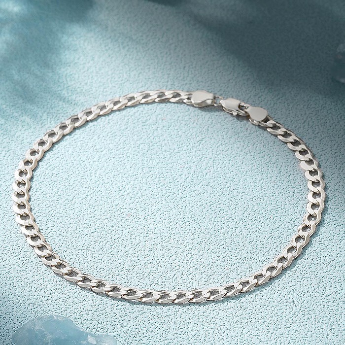 Silber Herren Armband Cuban