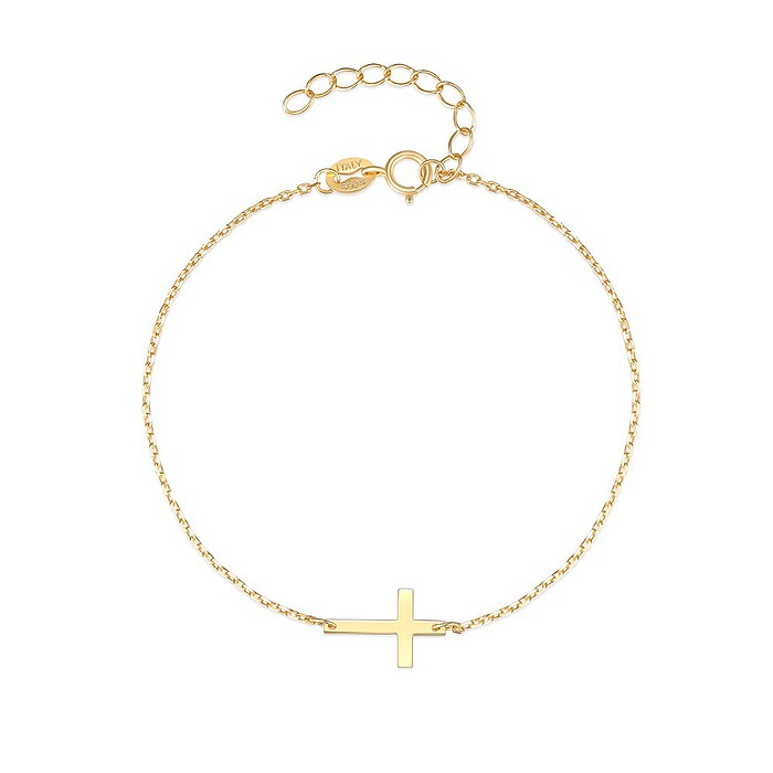 Kreuz Zarte Damenarmband