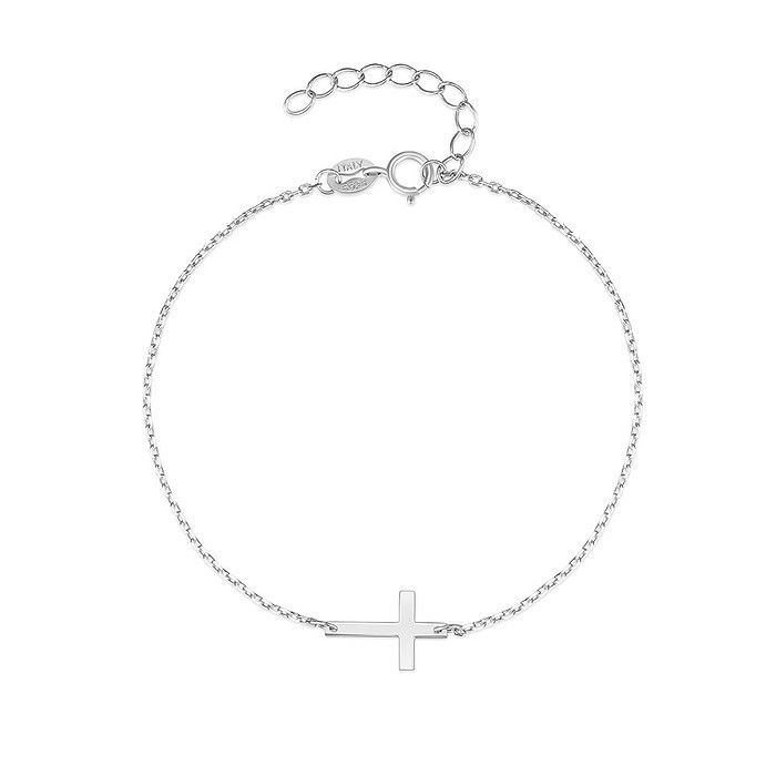 Silber Kreuz Armband