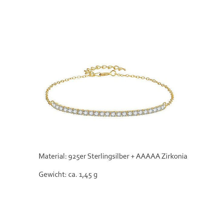 Zartes Armband Tennis