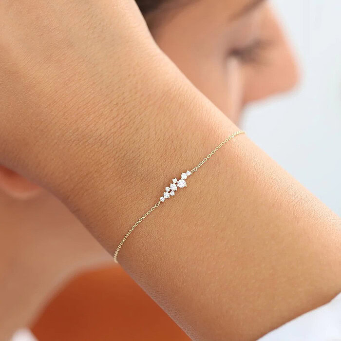 Armband Personalisierte mit Zirkonia – Bild 8