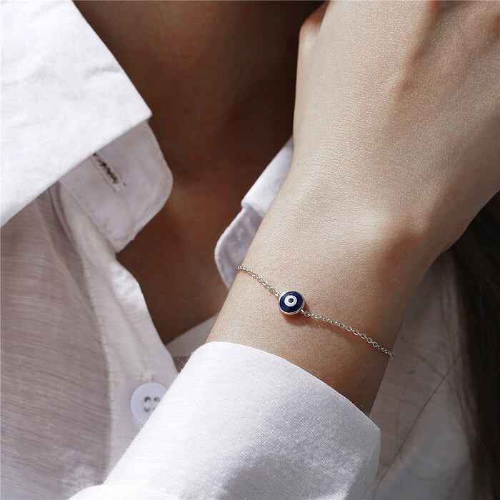 Blaues Auge Armband – Bild 3