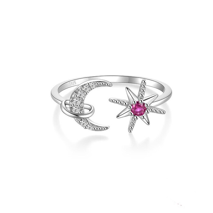 Mond Silber Ring Für Freundin