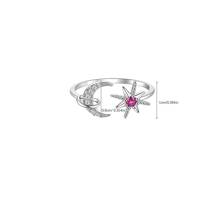 Mond Silber Ring Für Freundin