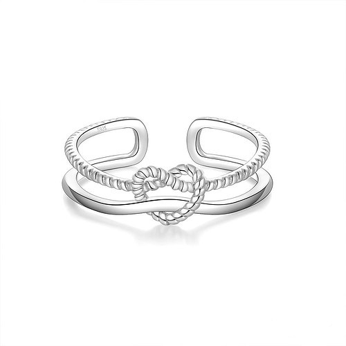 Damen Herz Ring aus 925er Silber