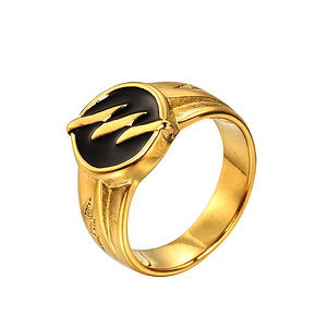 siegelring herren Ring mit Blitz
