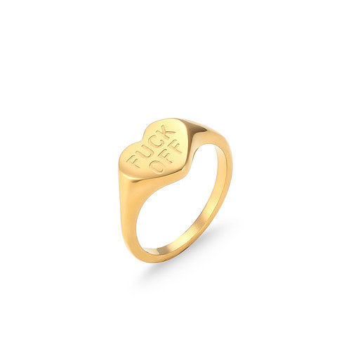 Herz ring gold damen schlicht