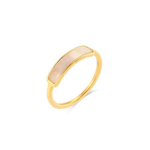 siegelring damen gold mit muschel