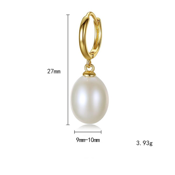 süßwasserperlen ohrringe gold creolen