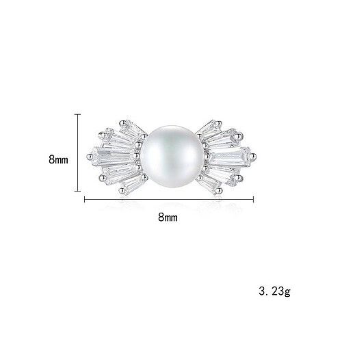 Candy Ohrringe Stecker mit Perlen