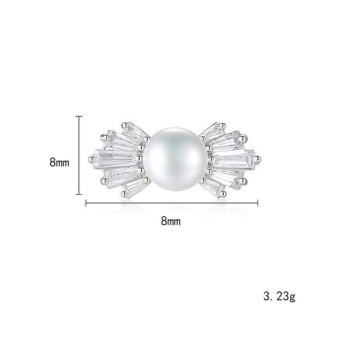 Candy Ohrringe Stecker mit Perlen
