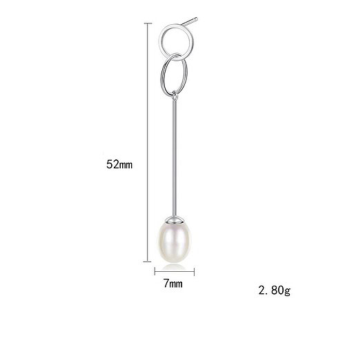 Lang Schmuck Ohrringe Perlen