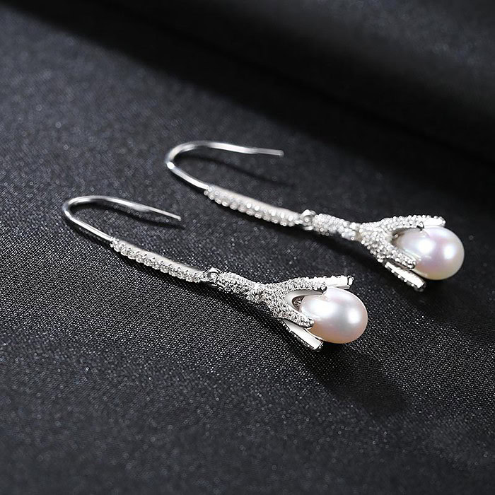 Perlen Vintage Ohrringe Hängend damen