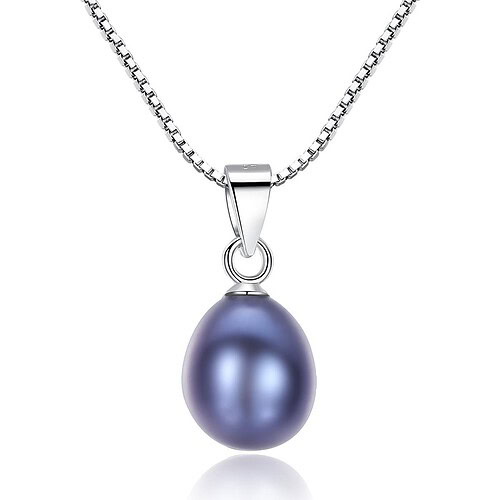 Schlicht kette mit Perlenanhänger