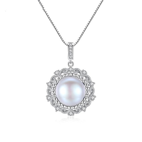 Modeschmuck kette mit Perlenanhänger