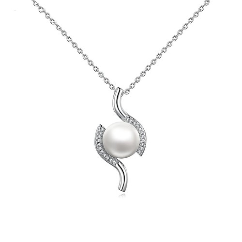 Modeschmuck Kette mit Perlenanhänger