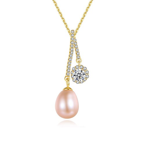 Personalisierte Kette mit perlenanhänger