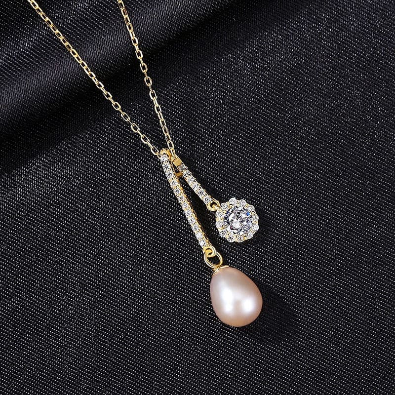 Personalisierte Kette mit perlenanhänger