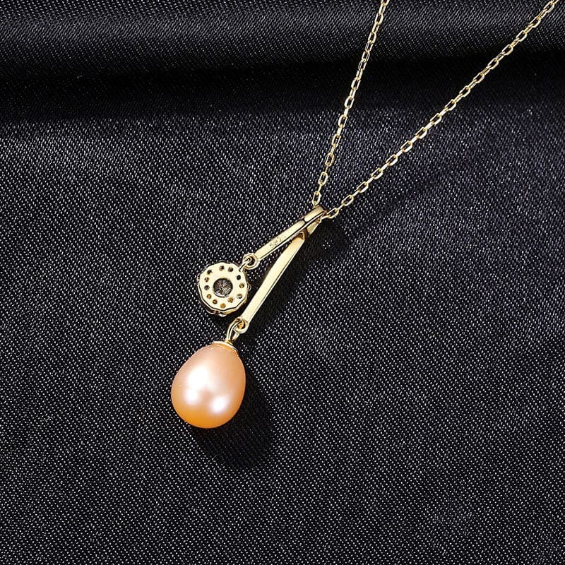 Personalisierte Kette mit perlenanhänger