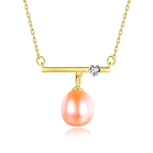 Balance kette mit Perlenanhänger