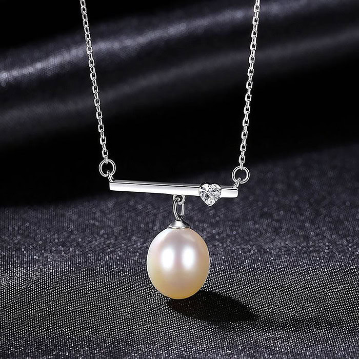 Balance kette mit Perlenanhänger