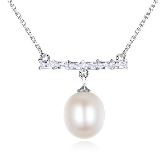 Damen Balance kette mit Perlen