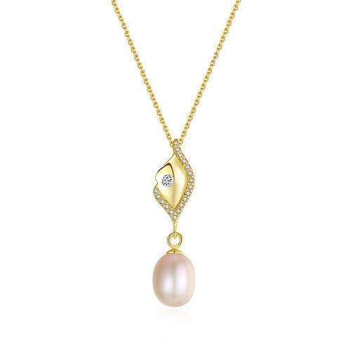 Goldene PersonalisierenKette mit Perlen