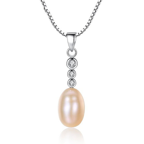 Modeschmuck Kette mit Perlenanhänger