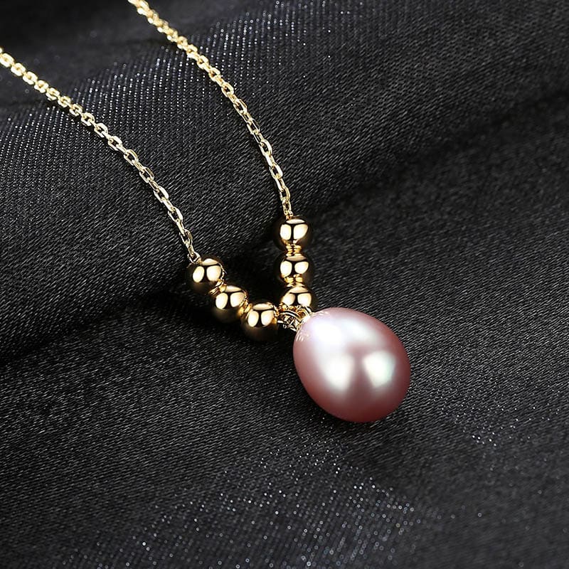 Damen Kette mit Perlenanhänger