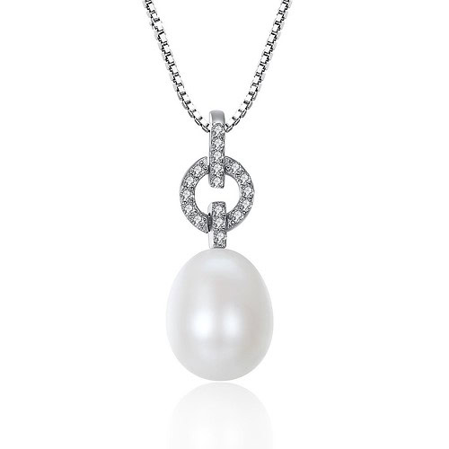 Choker Kette mit Perlenanhänger