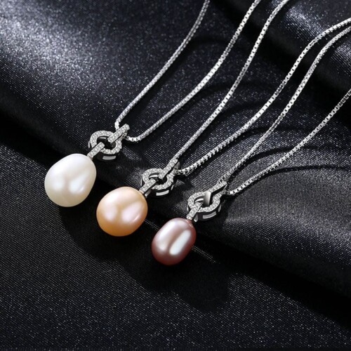 Choker Kette mit Perlenanhänger
