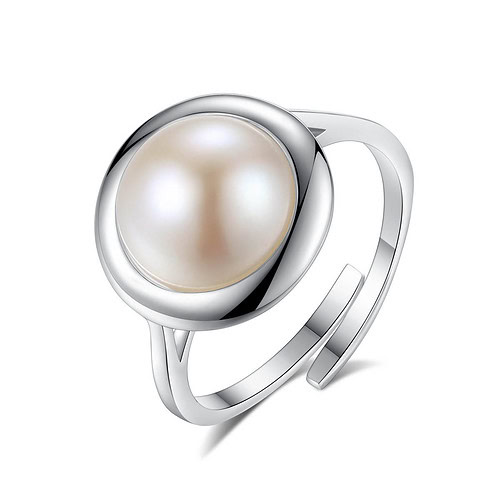 Ring Silber Damen mit Perle
