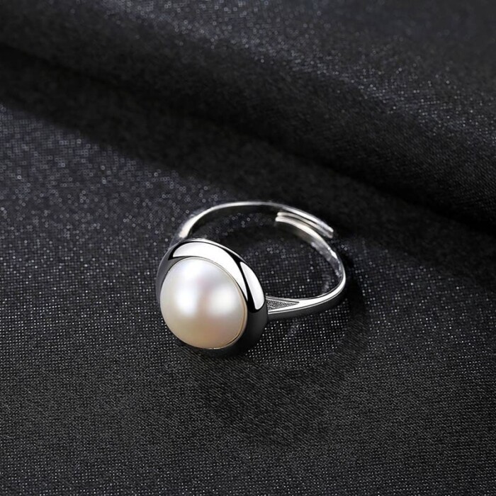 Ring Silber Damen mit Perle