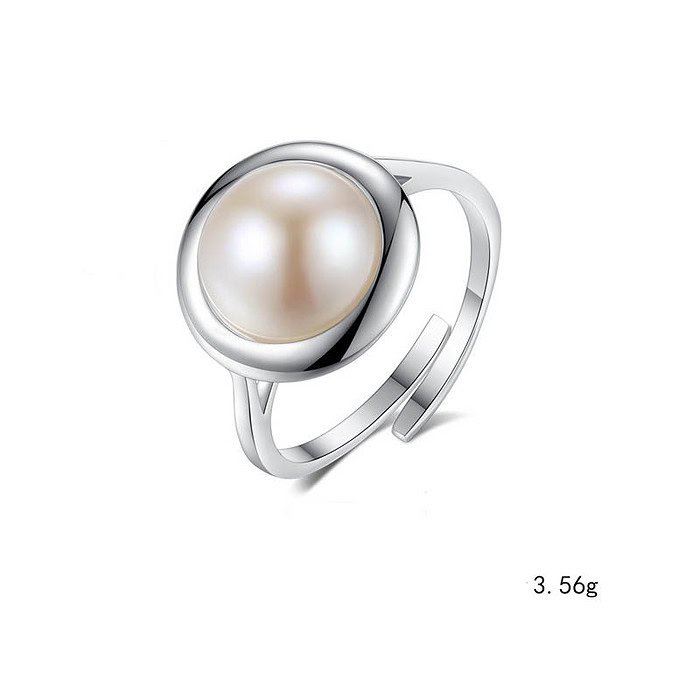 Ring Silber Damen mit Perle
