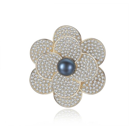 Damen Brosche Silber