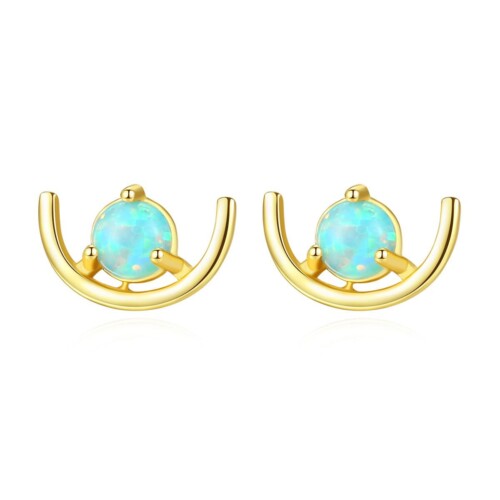 Ohrringe Stecker Frauen mit Opal