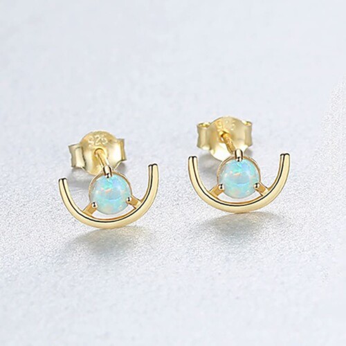 Ohrringe Stecker Frauen mit Opal