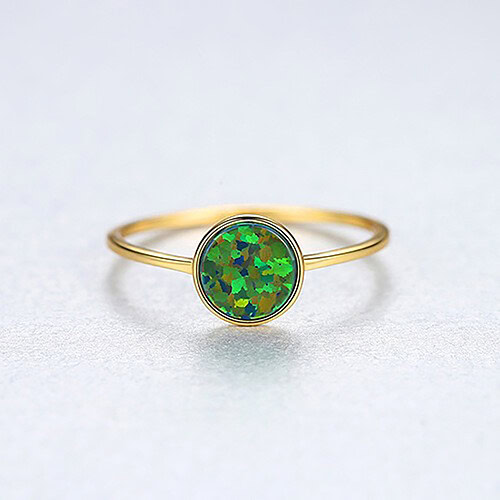 Ring Damen mit Opal