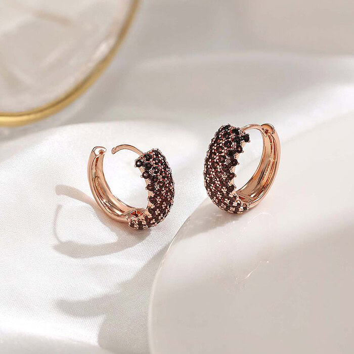 Rosegold Ohrringe Creolen