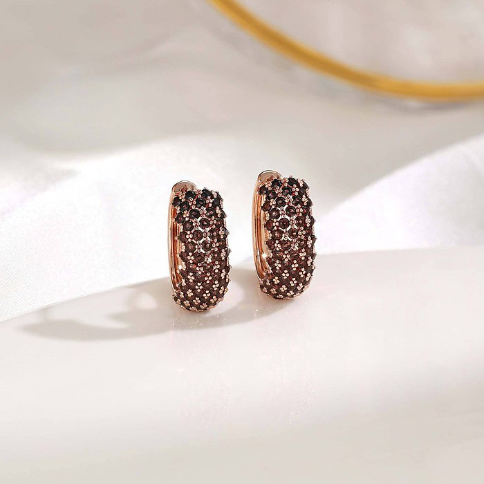 Rosegold Ohrringe Creolen
